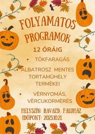 Egészségnap Ravazd borítóképe